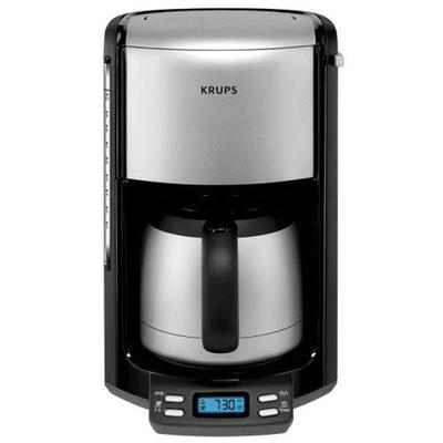Krups FMF5 10 cups coffee maker black/Silver 