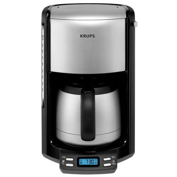 Krups FMF5 10 cups coffee maker black/Silver