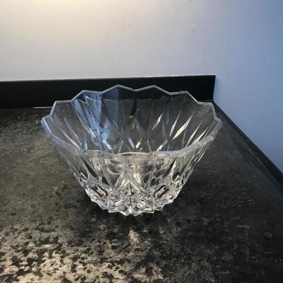 Cristal glass bowl 