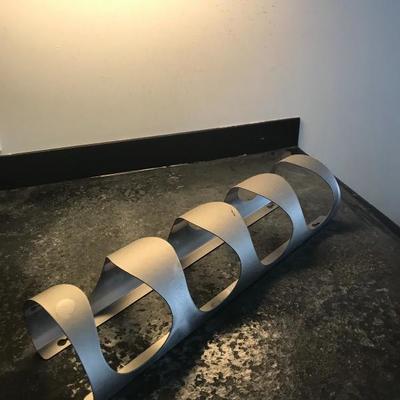 Silver Vine & Alcohol Rack 
