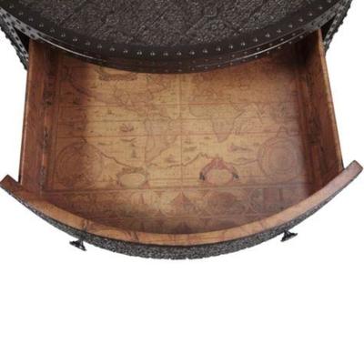 Set of 2 Round side tables & 1 Round coffee table 
