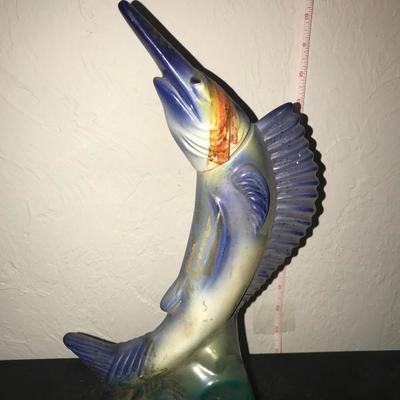 Jim Bean Bottle - Sword Fish