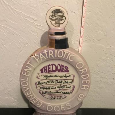 Jim Bean Bottle - The Does