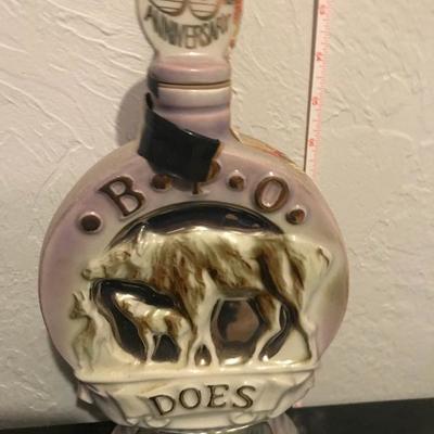 Jim Bean Bottle - The Does