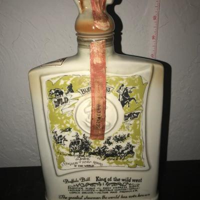 Jim Bean Bottle - Buffalo Bill