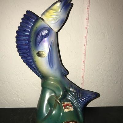 Jim Bean Bottle - Sword Fish