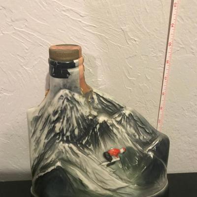 Jim Bean Bottle - Harry Hoffman Liquors Store & Mountain