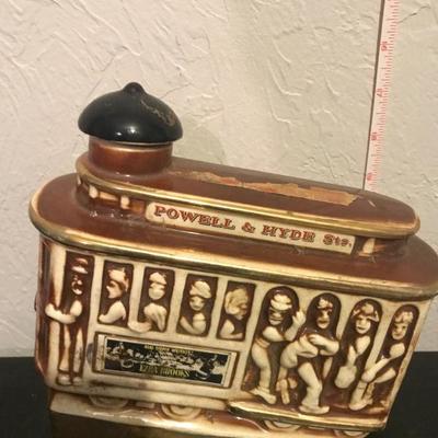 Jim Bean Bottle - Powell & Hyde Street Car