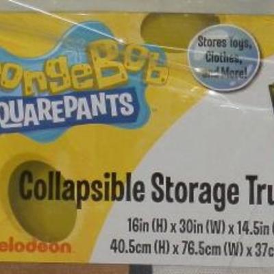 SpongeBob SquarePants Collapsible Storage Trunk - Lot 49