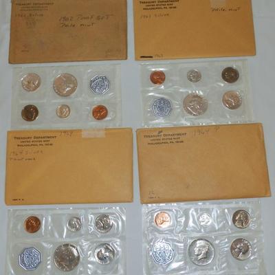 8 Sets of United States Mint Proof Sets - Lot 86