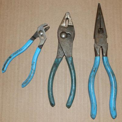 Mixed Lot of 9 CHANNELLOCK Brand Tools - Lot 126