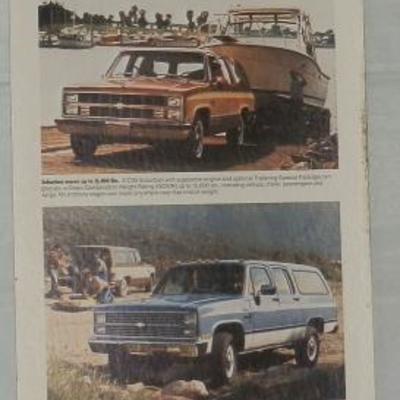 Vintage Chevrolet Dealer Posters - Lot 52