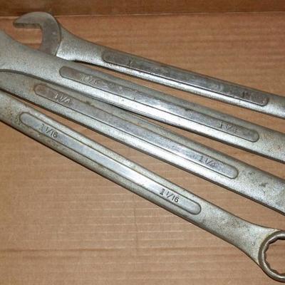 Lot of 4 Combination Wrenches - Lot 130