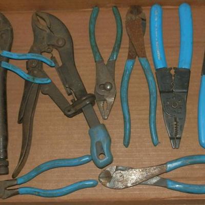 Mixed Lot of 9 CHANNELLOCK Brand Tools - Lot 126