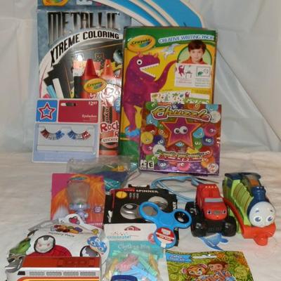 Huge Assortment of Toys, Playing Cards, Balls,Stickers & More - Lot 96