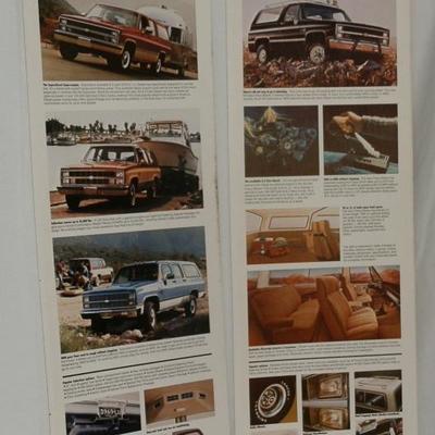 Vintage Chevrolet Dealer Posters - Lot 52