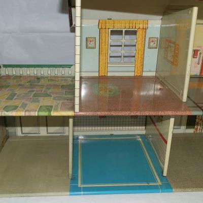 Vintage Marx Disney Edition Tin Doll House - Lot 80