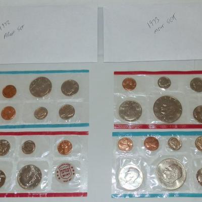 Lot of 10 United States Mint Uncirculated Coin Sets - Lot 85