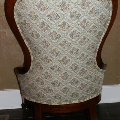Victorian Era Armless Chair - Lot 92