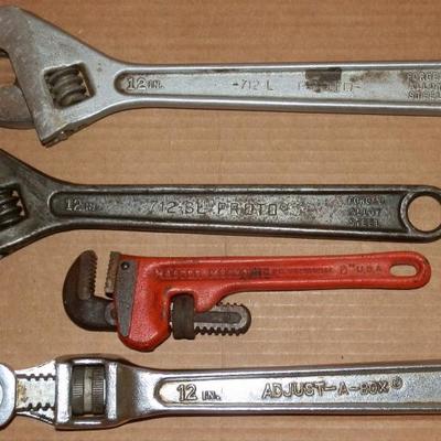 Mixed Lot of 4 Hand Tools - Lot 128