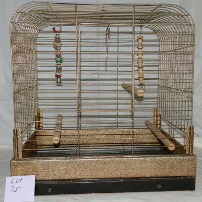 Vintage Metal Bird Cage - Lot 75