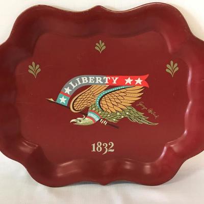 1832 Patriodic Serving Tray by Georges Briard
