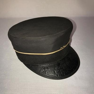 Vintage RR Condutor's Hat