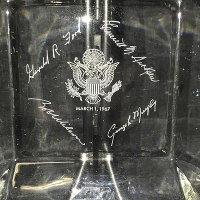 Presidential Gerald Ford Ashtray