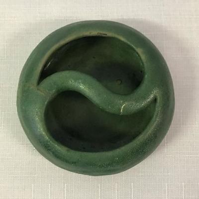 Fulper? Cucumber Green Art Pottery Signed
