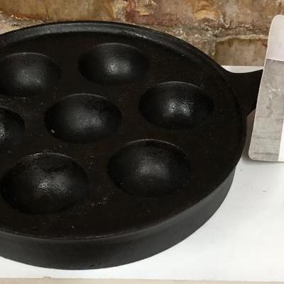 Camp Chef Cast Iron Aebleskiver Pan New 
