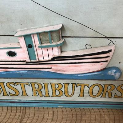 Shrimp Boat Sign 