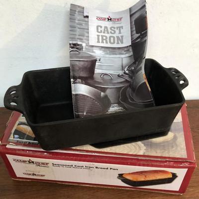 Camp Chef Cast Iron Bread Pan NEW
