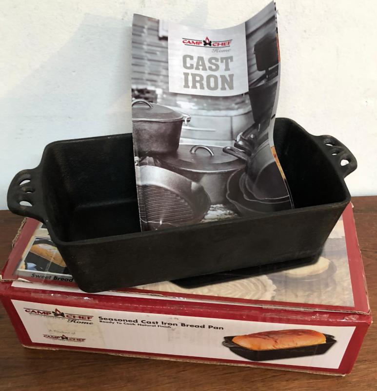 Camp Chef Cast Iron Bread Pan NEW