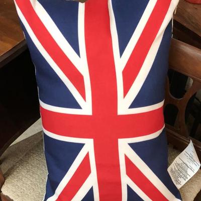 Union Jack British Flag Pillow 
