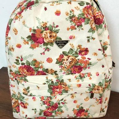 Floral Backpack Haolong 