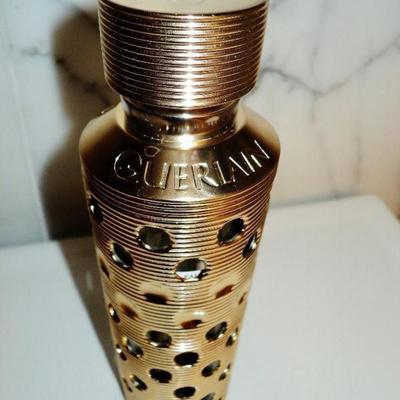 Vintage Guerlain Paris gold plated Parfum Vaporizer holder copyright 1996