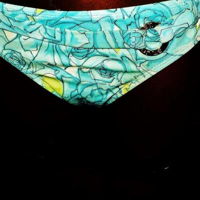 St John Aqua Tankini 2pc swimsuit showroom piece