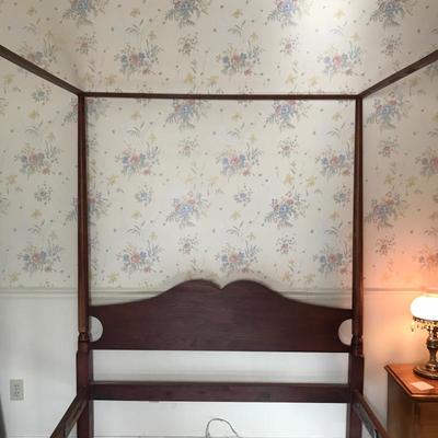 Lot 11 - Canopy Bed Frame 