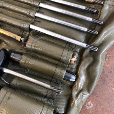 .30 - .50 Swiss Military SIG Gun Cleaning Kit Rifle Pistol Field Gear