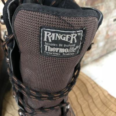Brown Ranger Flintlock III Mens Leather Thermolite Winter Boots RP119