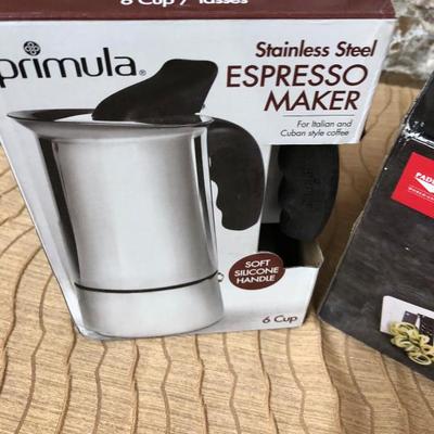Kitchen Lot Paderno Spiralizer Espresso Maker