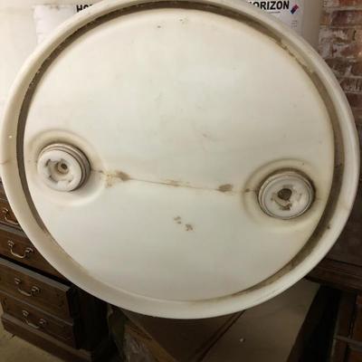 Food Grade 55 Gallon Plastic Barrel 1 of 4 