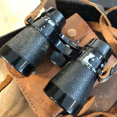 Vintage AirGuide Binoculars Case & Box 
