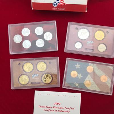 2009 United States Mint Silver Proof Set w/COA Sealed 