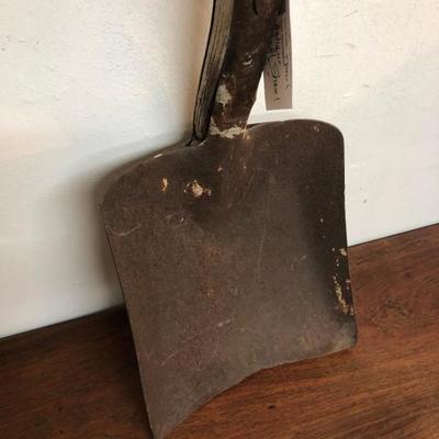 Antique Wood Handle Scoop Shovel