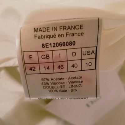 Christian Dior Paris Runway peplum dress NWT silk crepe $1,500K