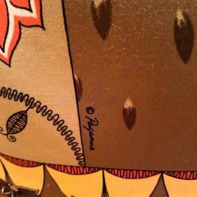 Vtg Signed Paganne Maxi dress Hobo Chic 1960