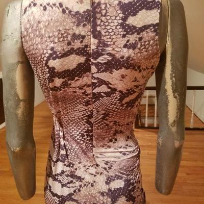 Torn by Ronny Kobo body con jungle dress