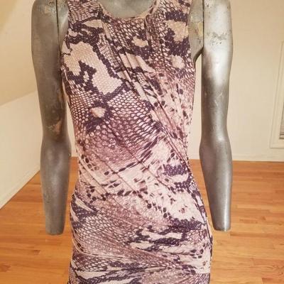 Torn by Ronny Kobo body con jungle dress