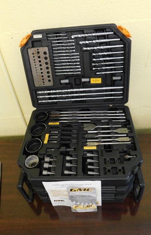 Entire Set of Global Machinery Company Bits, Drivers, Cutting